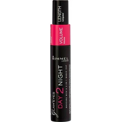 Afbeelding van Rimmel Day2Night Mascara Black