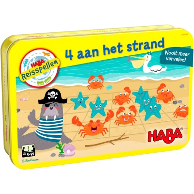 Afbeelding van Reisspellen: 4 aan het Strand (NL)