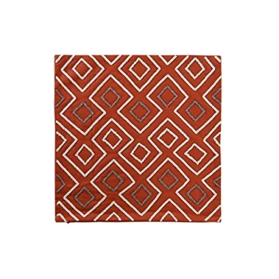Afbeelding van Kussenhoes DKD Home Decor Terra cotta Geometrisch 50 x 1 cm