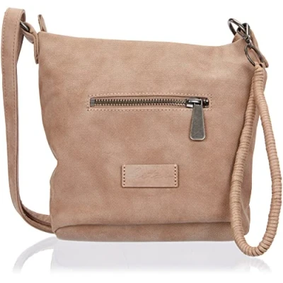 Afbeelding van Fritzi aus Preußen Schoudertas Rub Iggi06 Cross Bag Taupy Lichtbruin