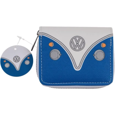 Afbeelding van Volkswagen T1 bus portemonnee VW Wallet Blue