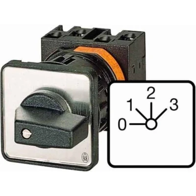 Afbeelding van Eaton T0 2 8241/E Nokkenschakelaar 20 A 3 x 40 Grijs, Zwart 1 stuk(s)