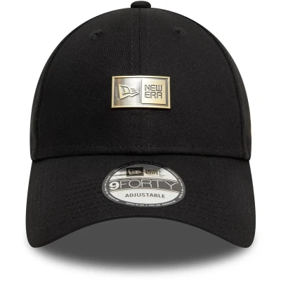 Afbeelding van New Era Badge 9FORTY Unisex Pet, Maat: One Size, Black