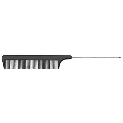Afbeelding van Sinelco Puntkam Metalen Steel Naaldkam Haibu by Kapperskorting.com