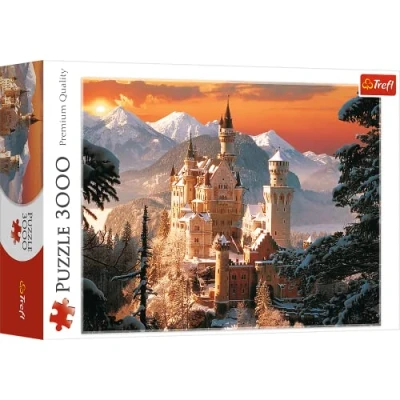 Image de Trefl Puzzle 3000 pièces Château de Neuschwanstein en hiver