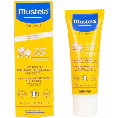 Afbeelding van Zonnebrandlotion Bébé Sol Mustela Spf 50+ (40 ml)