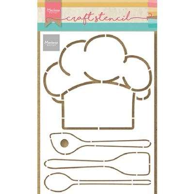 Afbeelding van Chefs hat &amp; utensils