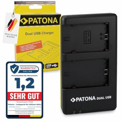 Afbeelding van Sony NP FZ100 Dual USB lader (Patona)