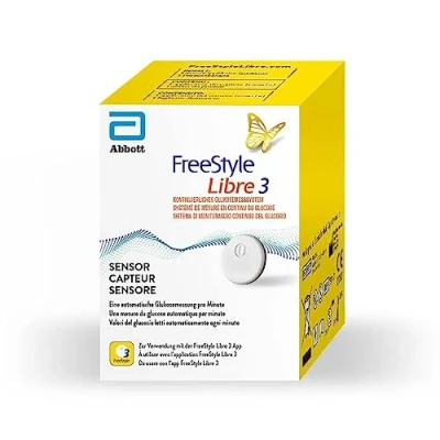 Afbeelding van Freestyle Libre 3 Bloedsugar Free Style Bloedsuiker Bloedsuikerspiegel