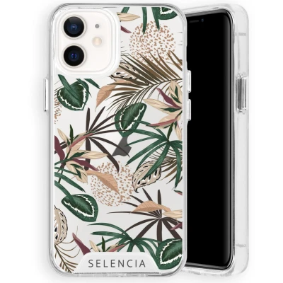Afbeelding van Selencia Hoesje Geschikt voor iPhone 12 Mini Zarya Fashion Extra Beschermende Backcover transparant