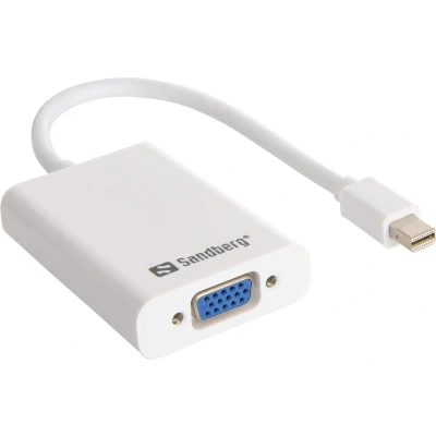 Afbeelding van Sandberg Adapter MiniDP&gt;VGA+Audio