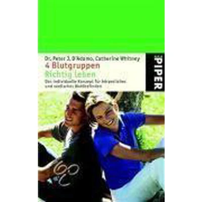 Afbeelding van 4 Blutgruppen Richtig leben