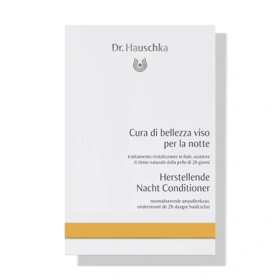 Afbeelding van Dr. Hauschka Gezichtsverzorging Nachtverzorging Herstellende Nacht Conditioner Ampullen 50ml