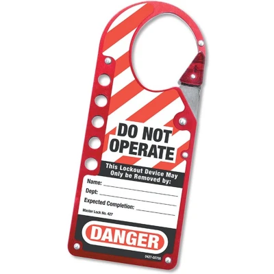 Afbeelding van Masterlock Slotvermeerderaar met Label Slotvergrendeling Lock out 427
