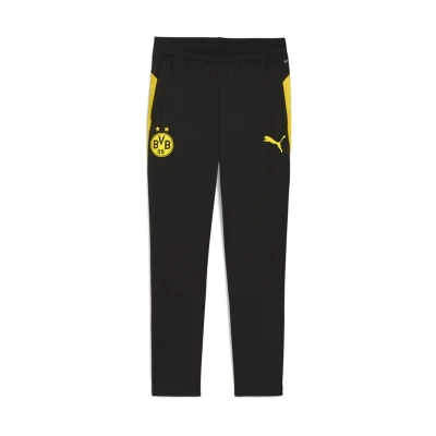 Afbeelding van Borussia Dortmund trainingsbroek voor Heren, Zwart/Geel, Maat 3XL PUMA