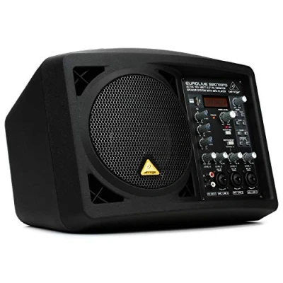 Afbeelding van Behringer EUROLIVE B207MP3 PA luidsprekersysteem/actieve monitor, 150 W, 16,5 cm, met MP3 speler, zwart