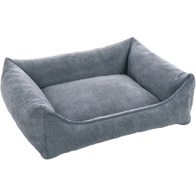 Afbeelding van Flamingo Reno Mand Honden Rechthoekig+rits Lichtblauw 80x67x22cm 1st 138694