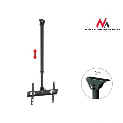 Image de Maclean mc 631 tv support plafond pour plasma lcd taille 32 55 50kg max vesa 400x400