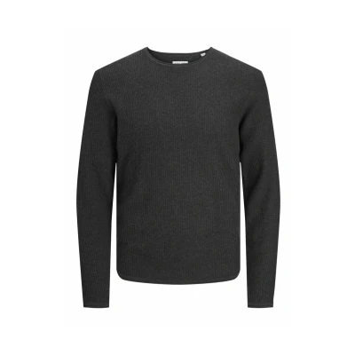 Afbeelding van Jack &amp; Jones MIT Rundhals Trui, Heren, Maat: Medium, Dark grey melange