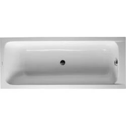 Afbeelding van Duravit D Code bad acryl rechthoekig afvoer midden 170x70x40cm wit