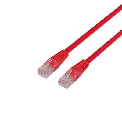 Afbeelding van AISENS A133 0187, 0,5 m, Cat5e, U/UTP (UTP), RJ 45, Rood