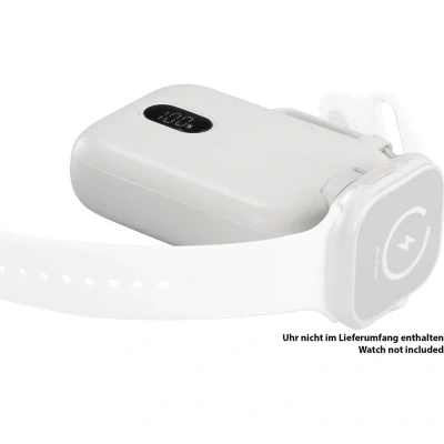 Afbeelding van VOLTCRAFT VC PBP3153CB Wireless powerbank 10000 mAh USB PD, Quick Charge 3.0 Li ion Wit Statusweergave