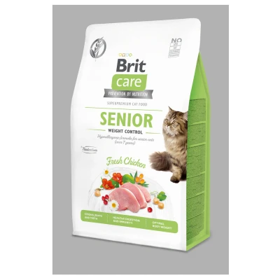 Afbeelding van Brit Senior Weight Control Kip Kattenvoer 400 g