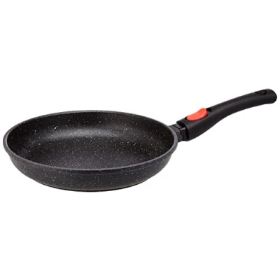 Afbeelding van Kamberg 0008022 braadpan, 26 cm, afneembare handgreep, gegoten aluminium, coating in steenlook, voor alle warmtebronnen, inclusief inductie, zonder PFOA