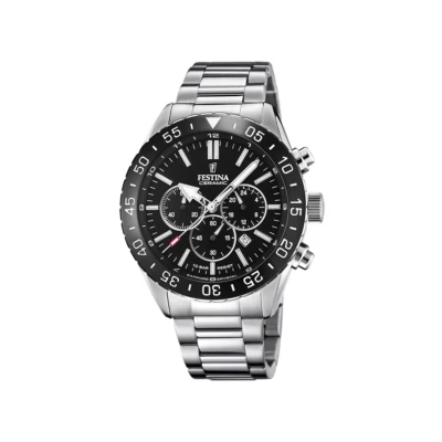 Afbeelding van Festina Chronograaf, Heren, Maat: One Size, Black