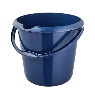 Afbeelding van Bewaaremmer met geïntegreerde machine en ergonomisch handvat, 10 l, Mika Eco Line, Blue