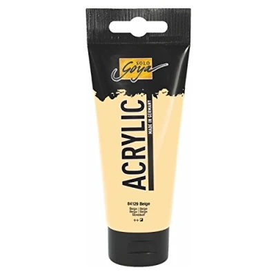 Afbeelding van Solo Goya Beige Acrylverf 100ml tube Hoge kwaliteit A merk