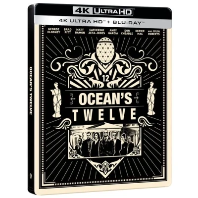 Image de Warner Home Video Ocean&#039;s Twelve (steelbook) 4k Ultra Hd Blu ray