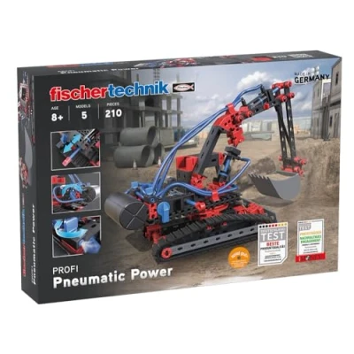 Afbeelding van fischertechnik 533874 PROFI Pneumatic Power Experimenteerbox Vanaf 8 jaar