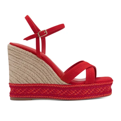 Afbeelding van Tamaris Sandalen met hoge hak, Dames, Maat: 39, Orange Leer