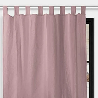 Image de Rideaux à œillets Bohème rose 135x250 cm