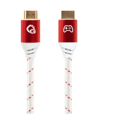 Afbeelding van OEHLBACH GAMING New Game Red 5 meter HDMI 2.1b kabel Ultra High Speed gecertificeerd 8K @60Hz, eARC, ALLM, VRR, DSC compatibel met PS5, Xbox Series X/S, Nintendo Switch, PC wit 1 stuk