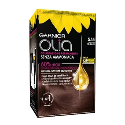 Afbeelding van Tinta per Capelli Colorazione Permanente Senza Ammoniaca 5.15 Castano Fondente