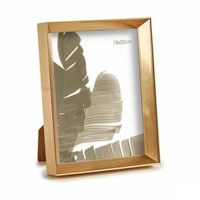 Afbeelding van Fotolijsten GiftDecor WPC0235MG 3 Gouden Glas Plastic (6 Stuks)