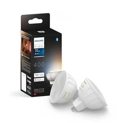 Image de Philips Hue Spot White Ambiance MR16 Lot de 2