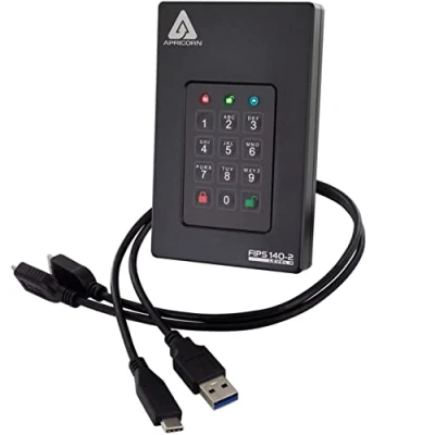 Afbeelding van Apricorn Aegis Fortress FIPS Level 3 Externe HDD 2TB