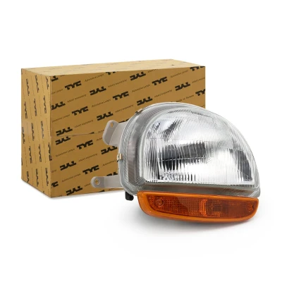 Afbeelding van TYC 20 5011 15 2 Koplampen rechts H4 Met lamphouder, Zonder elektro motor RENAULT: TWINGO 1