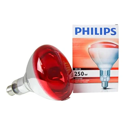 Afbeelding van Philips BR125 IR 250W E27 230 250V Rood 1CT/10