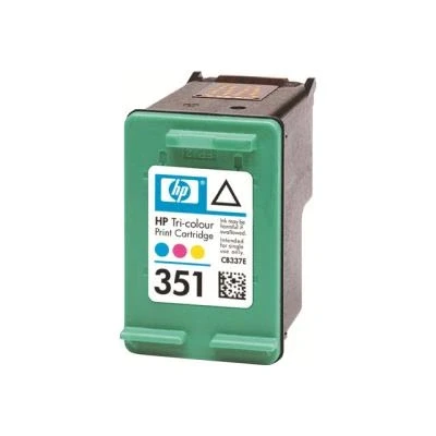 Image de HP 351 couleur (cyan, magenta, jaune) originale cartouche d&#039;encre