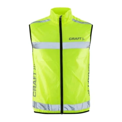 Afbeelding van Craft Hi Viz Hardloop Veiligheidsvest Fluogeel Maat: XL