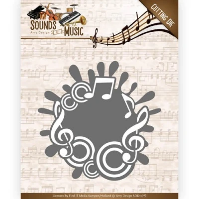 Afbeelding van Dies Amy Design Sounds of Music Label