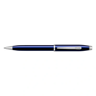 Afbeelding van Cross Century II Balpen, blauw gelakt met chromen punt