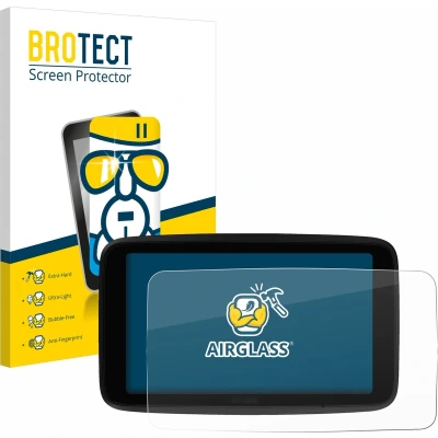 Afbeelding van BROTECT Screenprotector voor TomTom GO Superior 6&quot; Folie Beschermfolie Beschermglas transparant