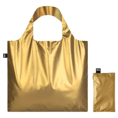 Afbeelding van LOQI Shopper Large Gold Metallic