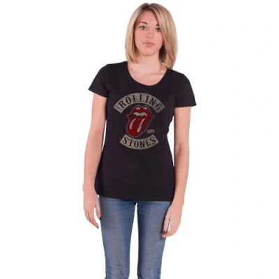 Afbeelding van The Rolling Stones Tour 1978 Dames T shirt XL Zwart