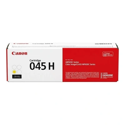 Image de Canon 045 H Haute capacité jaune original cartouche de toner pour imageCLASS LBP612Cdw MF632Cdw MF634Cdw